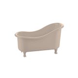 Emofom Banyo Düzenleyici Dekoratif Mini Küvet Diş Fırçalık Sabunluk Lif Kabı Duş Düzenleyici Organizer