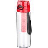 Emofom Cascada Detoks Matara Pc Polikarbon Detox Şişesi 700 ml - Kırmızı