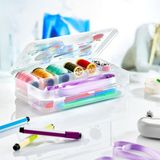 Emofom Çok Amaçlı Hobby Box Saklama Kabı & Dikiş Iplik Kutusu & Organizer & Düzenleyici