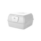 Emofom Creo 3 Bölmeli Beslenme Kabı 1300 Ml Yemek Saklama Kabı (15 X 15 X 9 Cm)