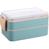 Emofom Fely 900 ml Beslenme Kabı Seti & Saklama Kabı & Lunch Box - Turkuaz