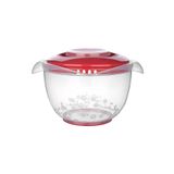 Emofom Mixit Kapaklı Mikser Kabı 3000 Ml Sıçratmayan Çırpma & Karıştırma Kabı