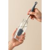 Emofom Silikon Şişe Temizleme Fırçası Biberon Fırçası 30 cm
