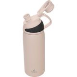 Emofom Strong Termos Matara 600 ml Paslanmaz Çelik Suluk - Bej - 0,60 lt