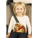 Emoji Desenli Seatbelt Yastığı, Çocuklar Için Emniyet Kemeri Koruyucu, Sarı ve Kırmızı Renk - Çok Renkli