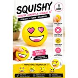 EMOJİ SURAT KAFA EĞLENCELİ SUKUŞİ SQUISHY OYUNCAK SIKMALI STRES OYUNCAĞI 1 ADET
