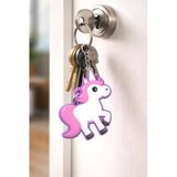 Emoji Unicorn Silikon Anahtarlık Renkli Unisex Çanta Aksesuarı