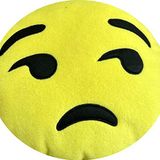 Emoji Yastık (ifadesiz surat)