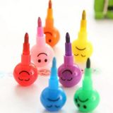 Emoji Yumurtlayan Keçeli Yuvarlak Renkli Kalem 4 Grup 28 Uç