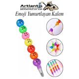 Emoji Yumurtlayan Kurşun Kalem 1 Adet Eğlenceli Hediyelik Kurşun Kalem Gülen Yüzlü Kurşun Kalem Karne Hediyesi