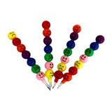 Emojili Yumurtlayan Kalem 4lü - Karışık-Çok Renkli