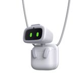 EMOPET Aibi Pocket Pet - Giyilebilir Robot | Sesli Komutlar, Duygusal Etkileşim, Şarkı Söyleme ve Dans ile ChatGPT Destekli Yapay Zeka Arkadaşı | Manyetik Olarak Her Yere Takılır | Ultra Taşınabilir