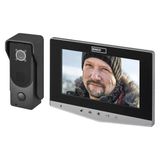 Emos Görüntülü Kapı İnterkomu/Görüntülü Kapı Zili, Gece Görüşlü Su Geçirmez Kamera, 7'' Lcd Renkli Ekranlı Monitör, Anlık Görünt�