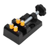 Emoshayoga Bench Vises, Alüminyum Alaşım Mini Boy Geniş Uygulama Matkap Mengene 55 mm Ağaç İşleme için Maksimum Sıkıştırma
