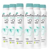 Emotion Aqua Kiss 6x200 ML Kadın Sprey Deodorant