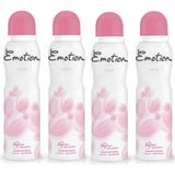 Emotion Love 4x150 ml Kadın Deodorant