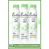 Emotion Natural Breeze Kadın Deodorant 3X150ml