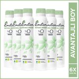 Emotion Natural Breeze Kadın Vegan Deodorant 6x200 ml Doğal Koku Alüminyumsuz Sprey