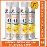 Emotion Serum Boost Cilt Tonu Eşitleyici Kadın Sprey Deodorant Alüminyum&Alkol İçermez 4x150 Ml