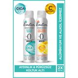 Emotion Serum Boost Koltuk Altı Hassasiyetine&Kararmasına Karşı Etkili Deodorant 2x150 Ml %0 Alüminyum&Alkol