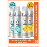 Emotion Serum Boost Koltuk Altı Hassasiyetine&Kararmasına Karşı Etkili Deodorant 4x150 Ml %0 Alüminyum&Alkol
