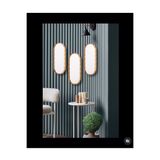EMPA A V M 3 ADET 12x30 AYNALI SUNUM TEPSİSİ DEKORATİF AYNA