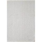 Empera Agra - Bondi İskandinav Tarzda Modern Oturma Odası ve Mutfak Halısı - Beyaz - 80 x 300 cm