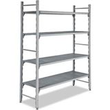 Empero EMP.40344-18-D Delikli Tablalı En 344x40x180 cm Polipropilen Raflar