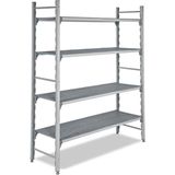 Empero Emp.40434-18-D Delikli Tablalı En 434x40x180 cm Polipropilen Raflar