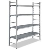 Empero Emp.40434-18 Düz Tablalı En 434x40x180 cm Polipropilen Raflar