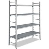 Empero Emp.40497-18-D Delikli Tablalı En 497x40x180 cm Polipropilen Raflar