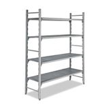 Empero Emp.40497-18 Düz Tablalı En 497x40x180 cm Polipropilen Raflar