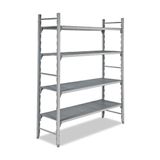 Empero EMP.50127-18 Düz Tablalı En 127x50x180 cm Polipropilen Raflar