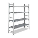 Empero EMP.60404-18-D Delikli Tablalı En 404x60x180 cm Polipropilen Raflar