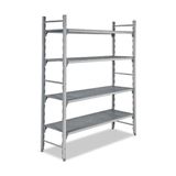 Empero EMP.6097-18 Düz Tablalı En 97x60x180 cm Polipropilen Raflar