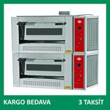 Empero EMP.9+9G-LPG Gazlı 1400 1250 1040 LPG 300 mm 9 Pizza Fırını