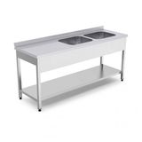 Empero EMP.E.72085-2ET-L 2 Alt Raflı 200x70x85 cm Evyeli Tezgah Sol