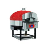Empero EMP.SPO.02-D-RB Dijital Pizza Fırını Döner Tabanlı Gazlı Kırmızı-siyah