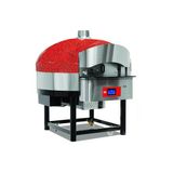 Empero Emp.spo.02-D-Rb-Lpg Dijital Pizza Fırını Döner Tabanlı Kırmızı-Siyah