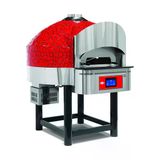 Empero EMP.SPO.03-D-RB-LPG Dijital Sabit Tabanlı Gazlı Pizza Fırını Kırmızı-siyah Lpg