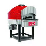 Empero EMP.SPO.03-RB-LPG Sabit Tabanlı Gazlı Pizza Fırını Kırmızı-siyah Lpg