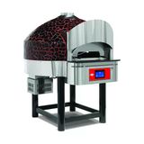 Empero EMP.SPO.04-D-BR Dijital Pizza Fırını Döner Tabanlı Gazlı Siyah-kırmızı