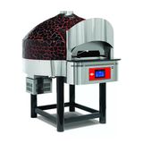 Empero Emp.spo.04-D-Br-Lpg Empero Emp.spo.04-D-Br-Lpg Dijital Pizza Fırını Döner Tabanlı Siyah-Kırmızı