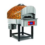 Empero EMP.SPO.04-D-GB Dijital Pizza Fırını Döner Tabanlı Gazlı Altın-siyah