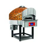 Empero Emp.spo.04-D-Gb-Lpg Dijital Pizza Fırını Döner Tabanlı Gazlı Altın-Siyah