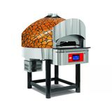 Empero Emp.spo.04-D-Gb-Lpg Empero Emp.spo.04-D-Gb-Lpg Dijital Pizza Fırını Döner Tabanlı Gazlı Altın-Siyah