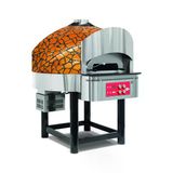 Empero EMP.SPO.04-GB-LPG Pizza Fırını Döner Tabanlı Gazlı Altın-siyah Lpg