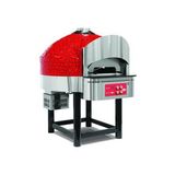 Empero EMP.SPO.04-RB-LPG Pizza Fırını Döner Tabanlı Gazlı Kırmızı-siyah Lpg