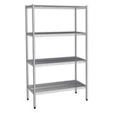 Empero EMP.T.2.61183-18-4-4 Katlı İnox 201-183x61x180 cm Tel Raf