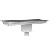 Empero EMP.YF.AO.30181 300x1810x150 mm Alttan Çıkışlı Ortadan Sifonlu Yer Izgarası